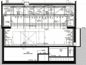 Coupe transversale, ensemble des niveaux – Document © Architecture & Technique