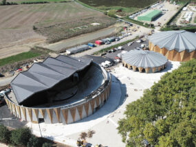 Vue aérienne – Photo © Télépilotes du Service Ouvrage d’art – Philippe Galzy & Yves Leborgne